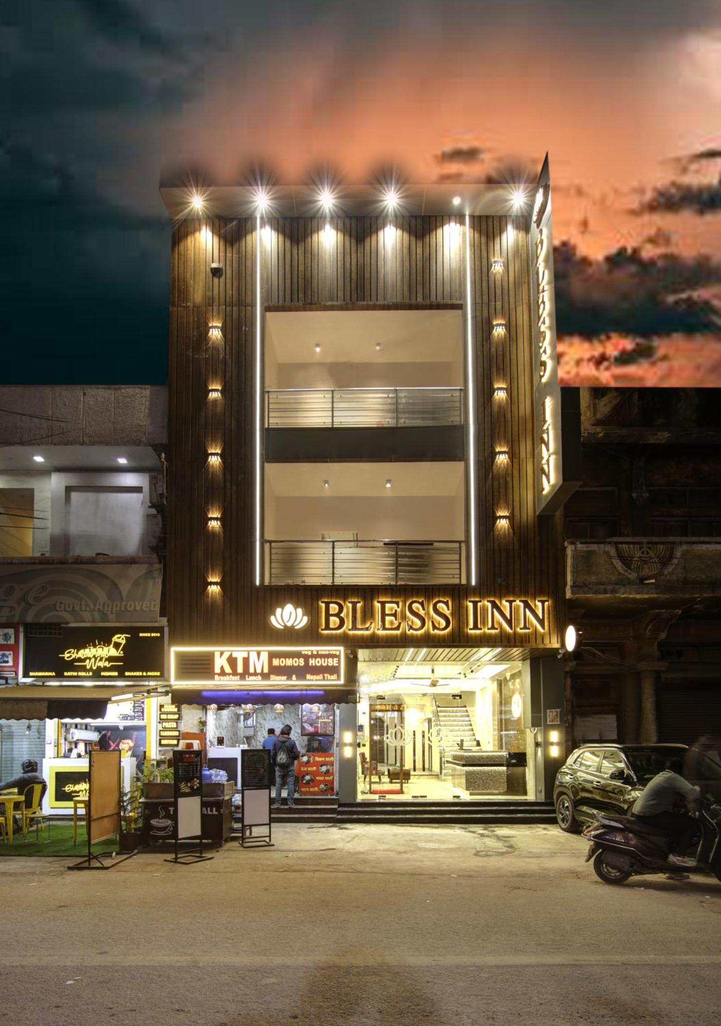 Bless Inn - Near Connaught Place นิวเดลี ภายนอก รูปภาพ